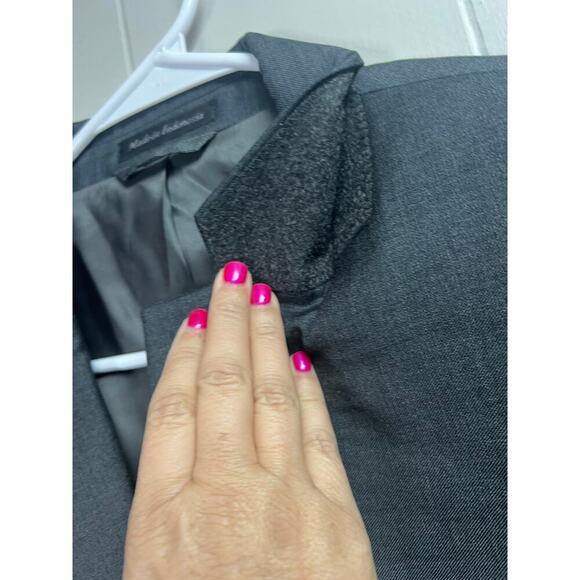 Lauren Ralph Lauren Men's Dark Gray Blazer Wool Natural Stretch 46R - Picture 9 of 16